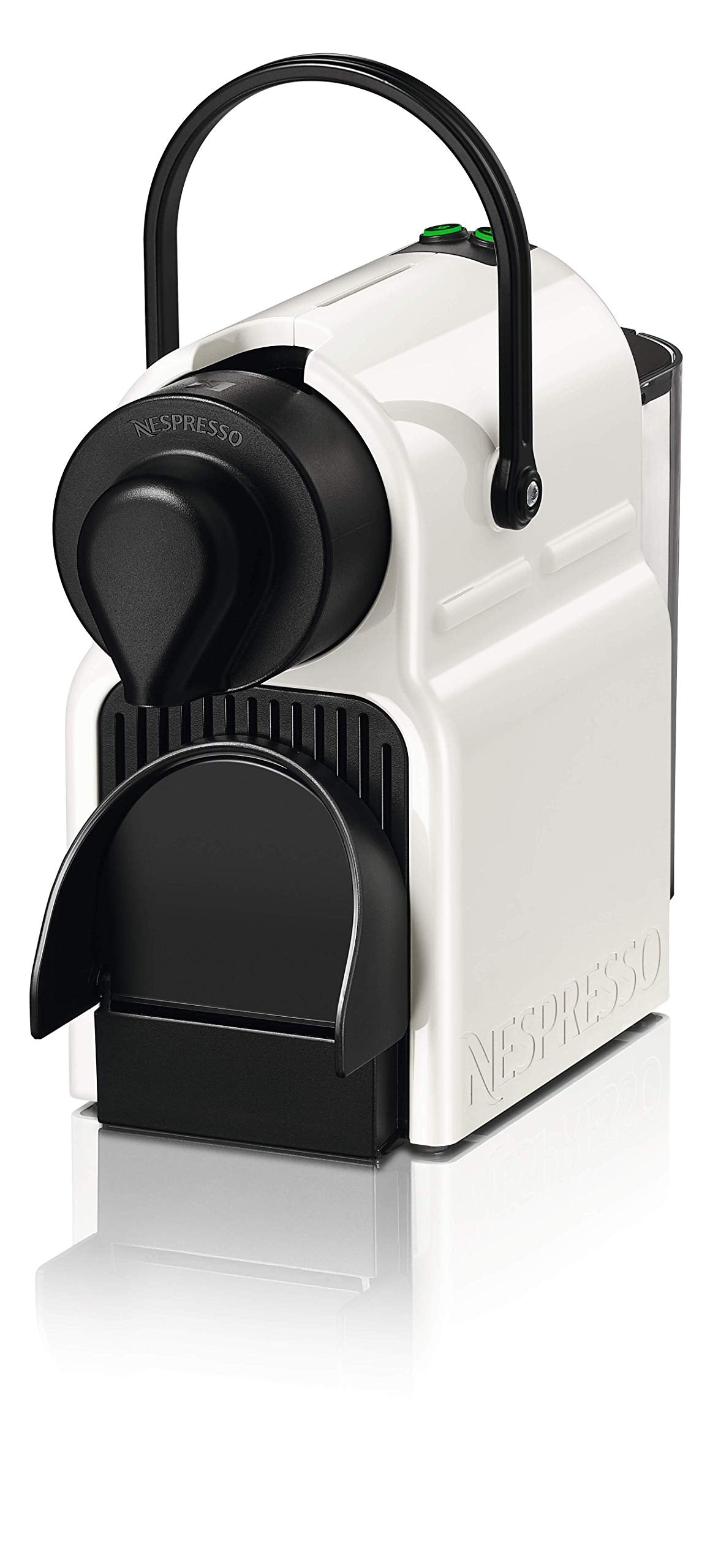 Inissia machine à café à capsule – Rouge rubis Inissia and Aeroccino blanc - Saviron Edition